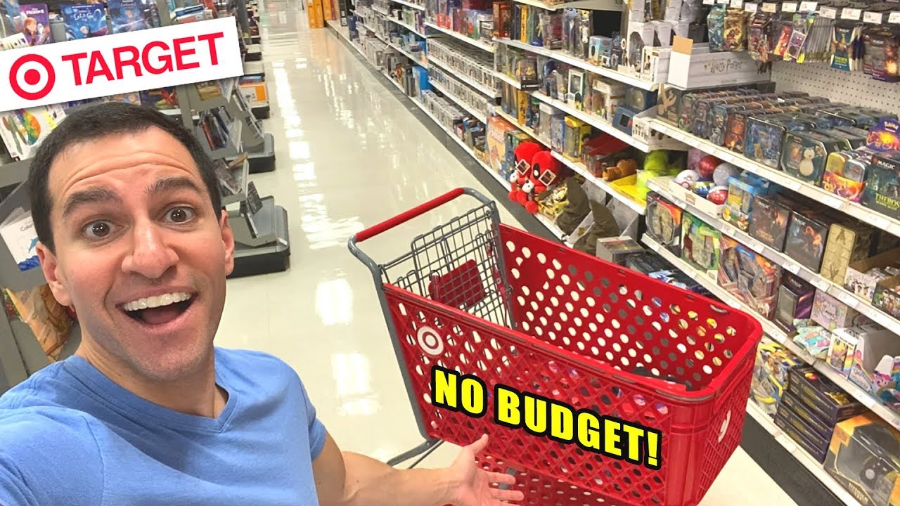 *NO LIMIT NO BUDGET SHOPPING SPREE AT TARGET!* Pokemon Cards Opening!