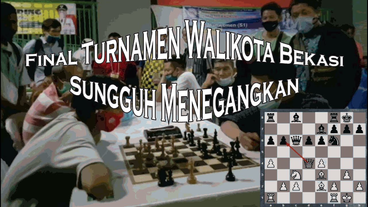 Final Open Turnamen Catur Walikota Bekasi Cup | Raden Syafiuddin vs Chandra PW