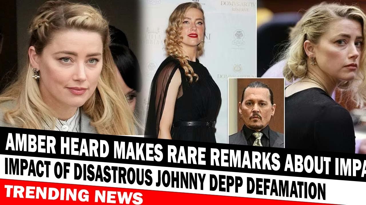 Amber Heard Makes Rare Remarks About Impact Of Disastrous Johnny Depp Defamation Trial