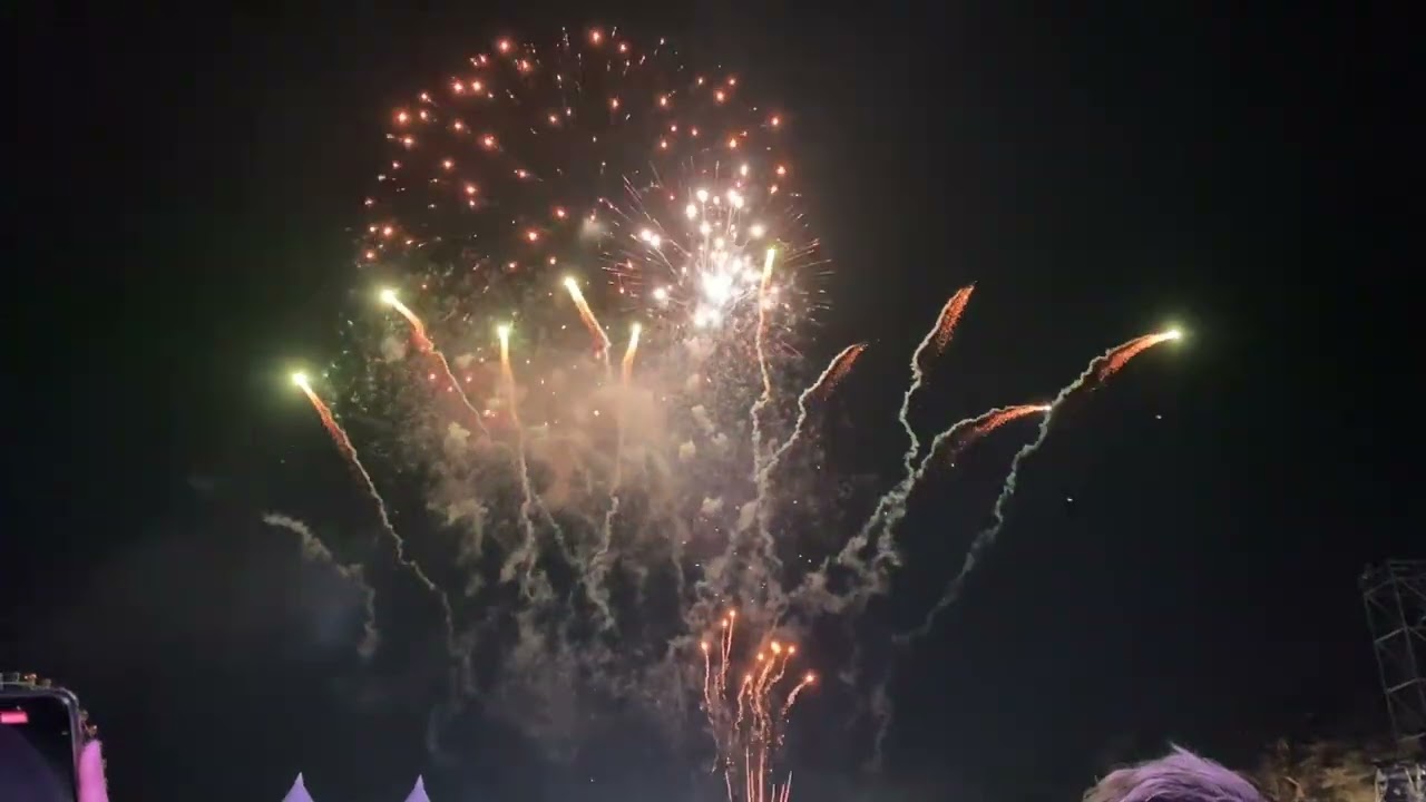 ROCK IN JAPAN FES.2024.09.23 最終日終演後の花火