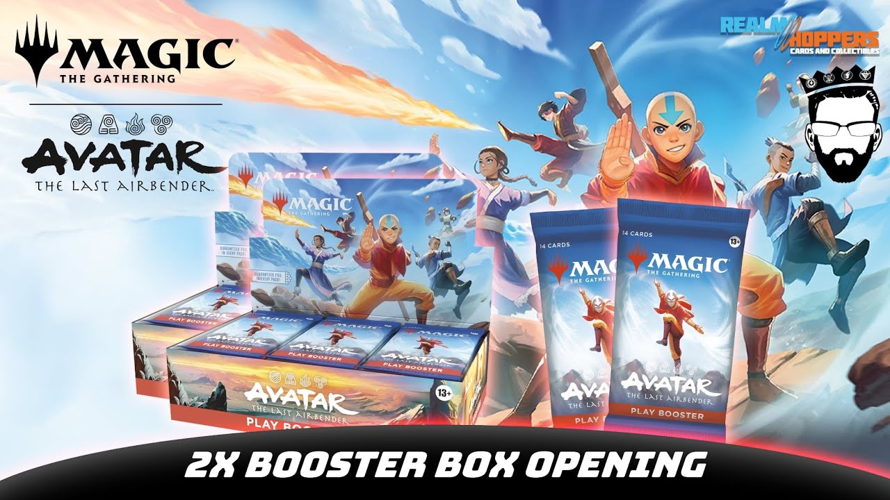 MTG AVATAR THE LAST AIRBENDER 2X BOX OPENING! LET'S FIND THE AVATAR!