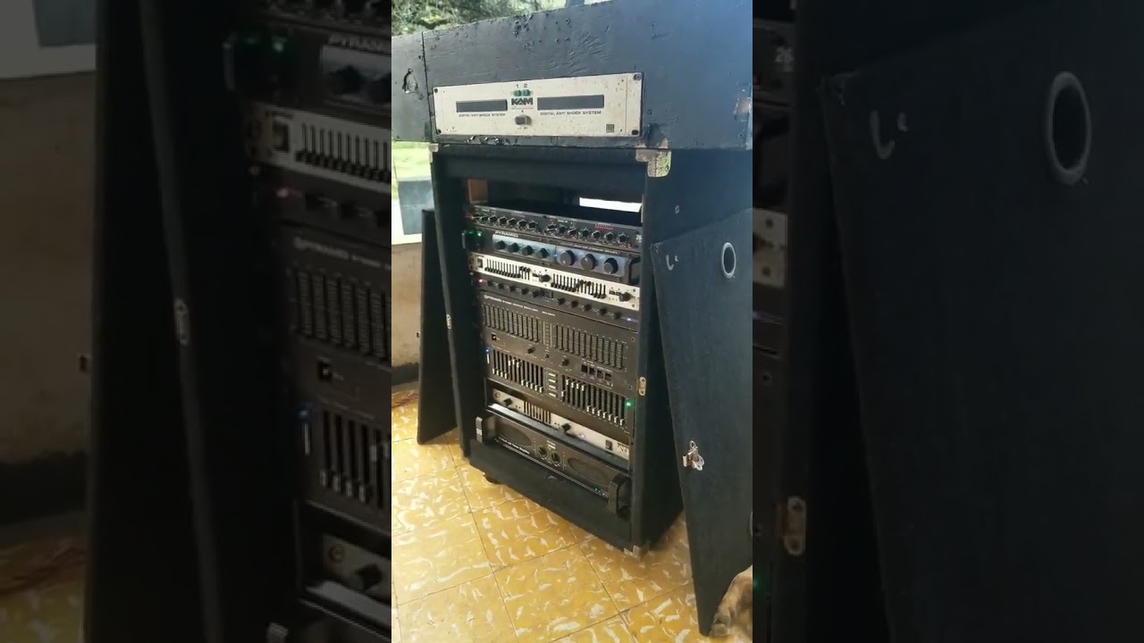fire vibes sound system setup Jamaica sound system #shorts  #jamaicasoundsystem #soundsystem