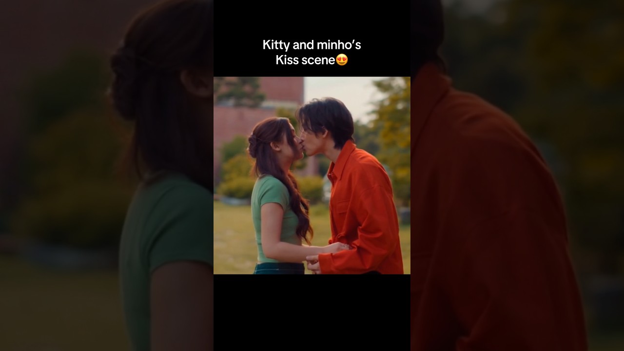Kitty and Minho kiss scene 💋⭐️ #xokitty #xokitty2 #Kitty #Minho #kiss #mitty #kdrama #netflix #bts