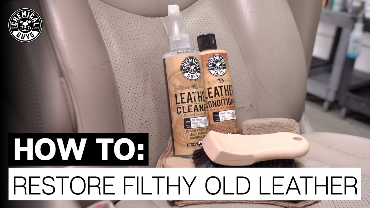 How To Restore Trashed Leather! - Chemical Guys