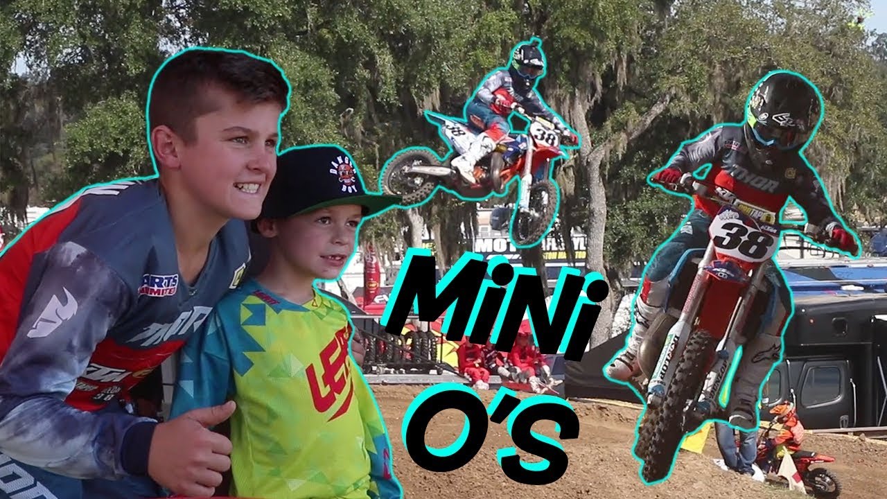 Practice Lap Around Mini O's Supercross Track with Dangerboy Deegan!