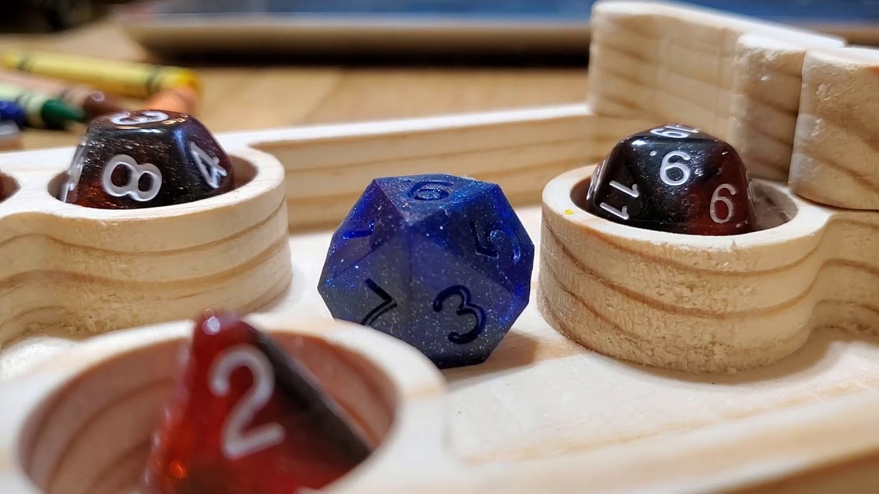 ZucatiCorp Perfect Plastic Celestial Dice Rolling Demo