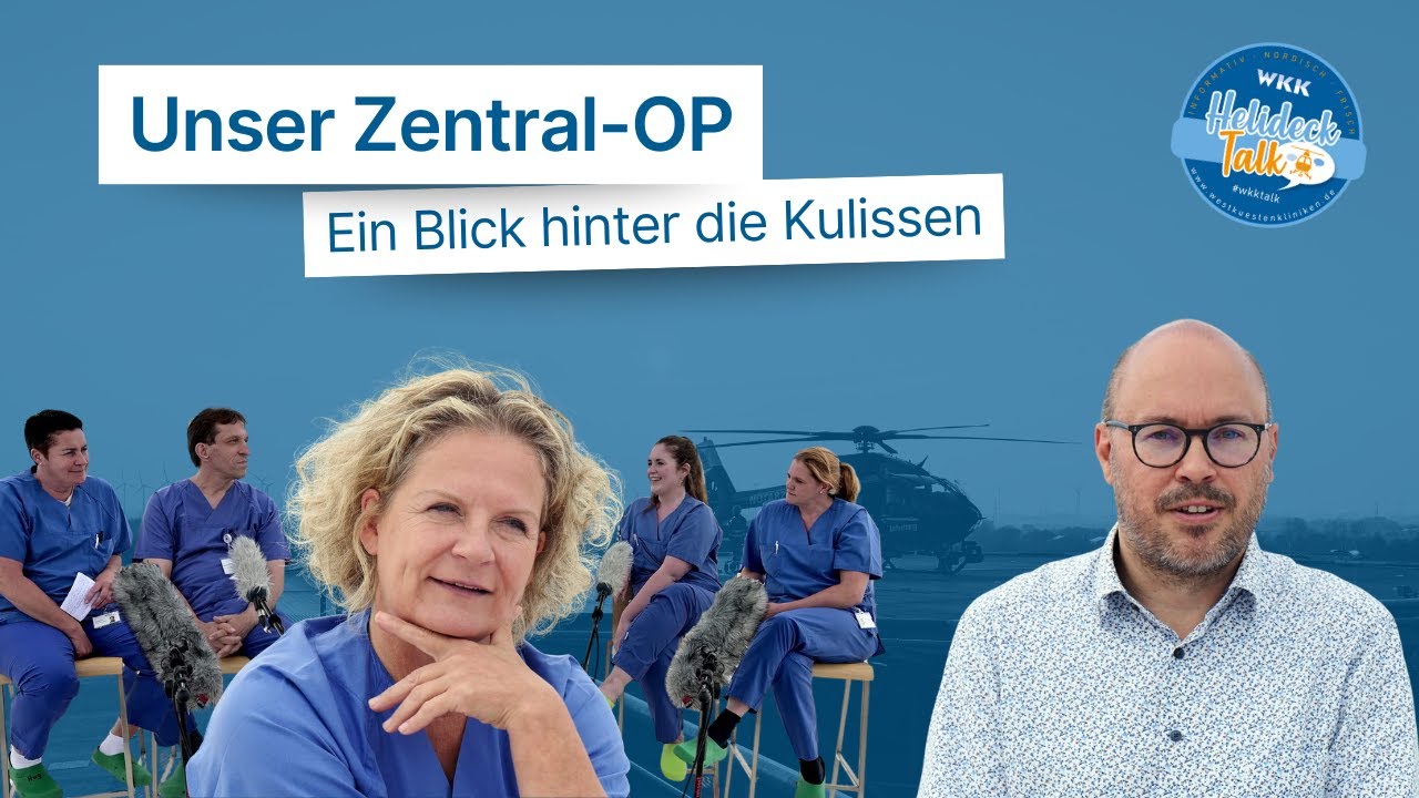 Helideck-Talk mit unerwartetem Ende - der Zentral-OP