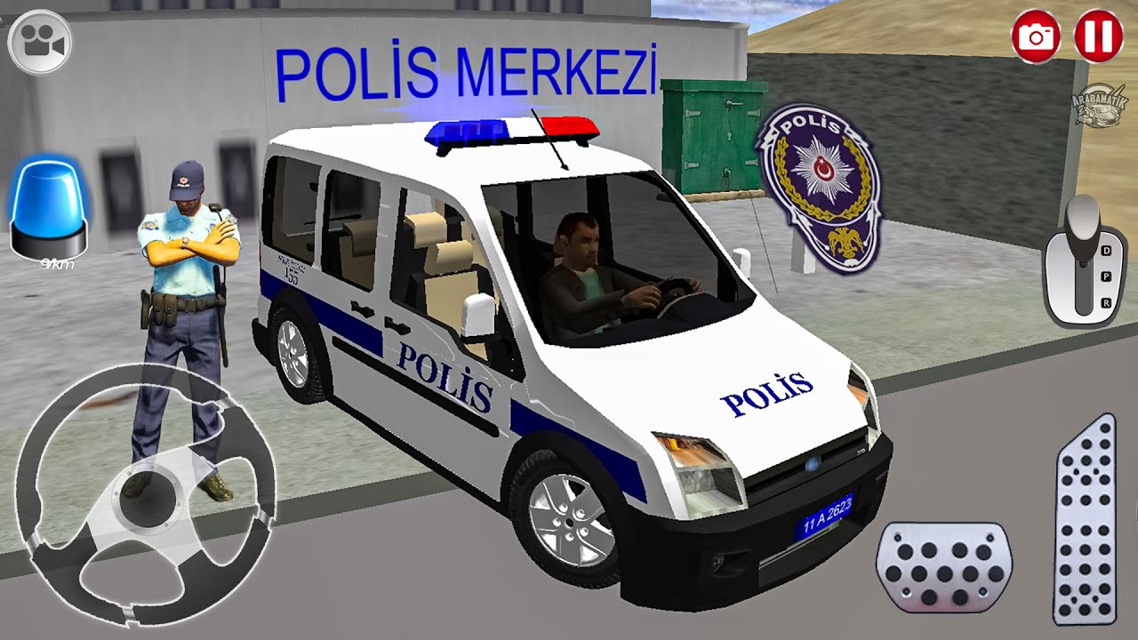 FORD Connect TÜRK Polis Arabası Oyunu - Polis Oyunu - Polis Simülator Oyunu - Android Gameplay