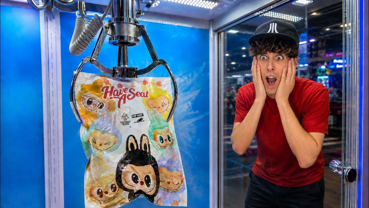 I Tried Winning VIRAL TOYS From Claw Machines