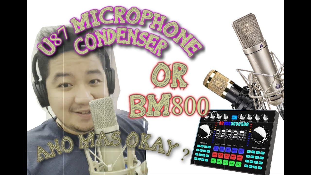 U87 Microphone Condenser- Unboxing and Review- Pang Pro??