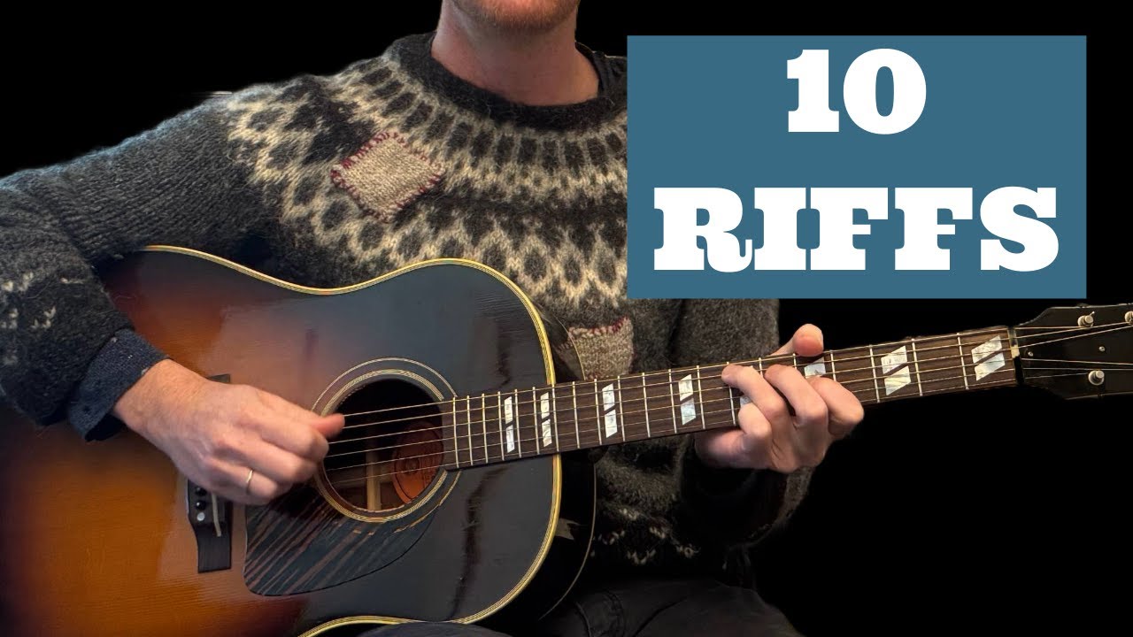 10 Timeless Riffs that made me a better musician