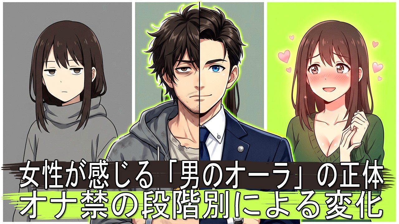 【暴露】女性の本音に震えた。オна禁1日目と100日目のオーラの差：欲望を断つ男だけが持つ「最強の武器」とは？ 🛑⚔️