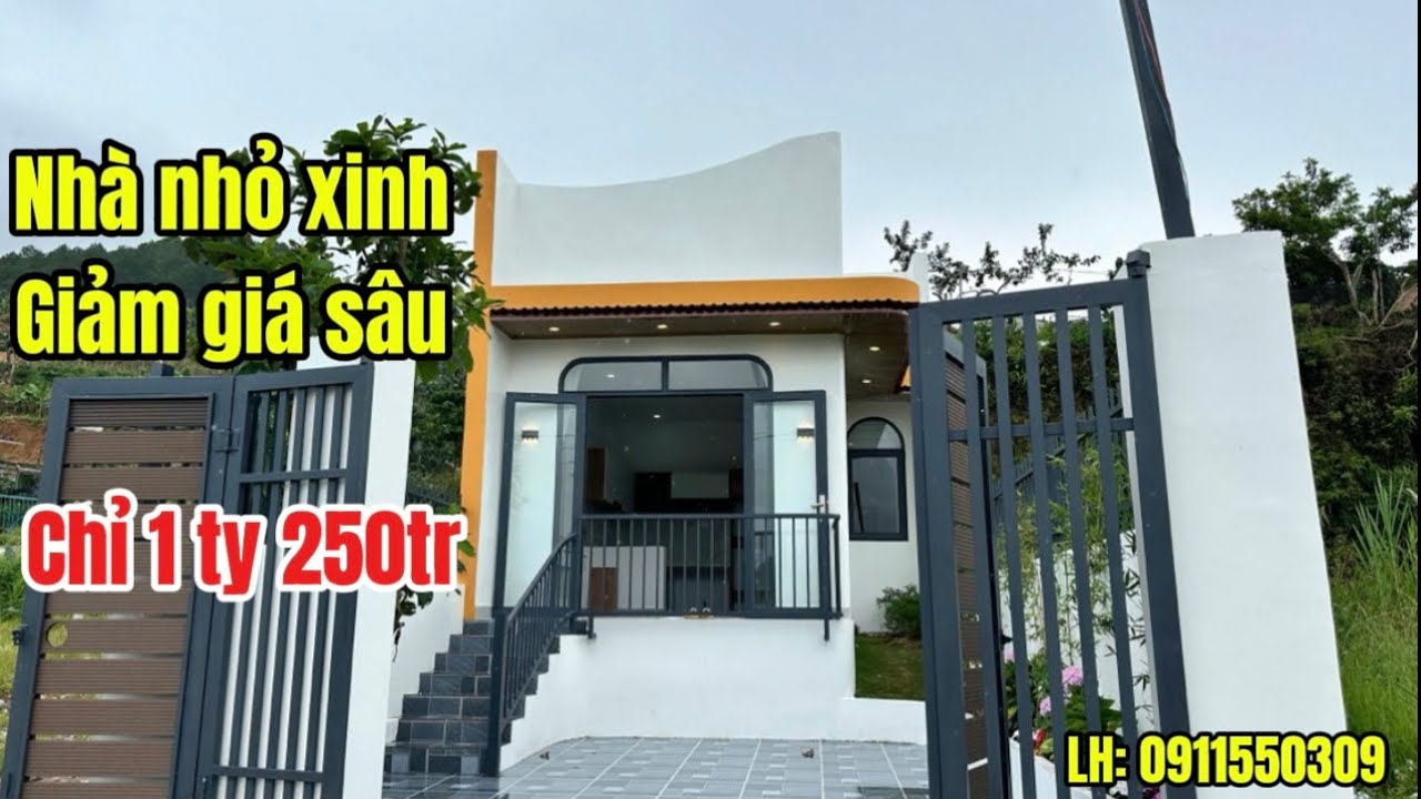 Chủ giảm giá bán trước Tết nhà vườn mới full nội thất ven Đà Lạt