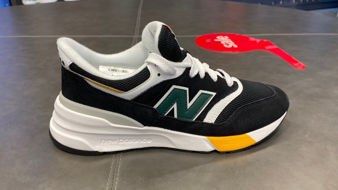 New Balance 997R (Black/Nightwatch Green) - Style Code: U997REC