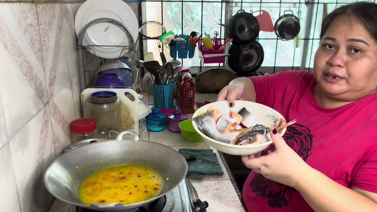 Ikan Patin Masak Lemak Tempoyak//Homemade Cocking