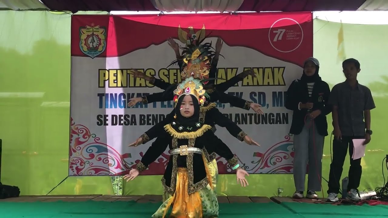 Tari Wonderland Indonesia - MI NU 51 Bendosari (HUT RI Ke-77 Desa Bendosari)