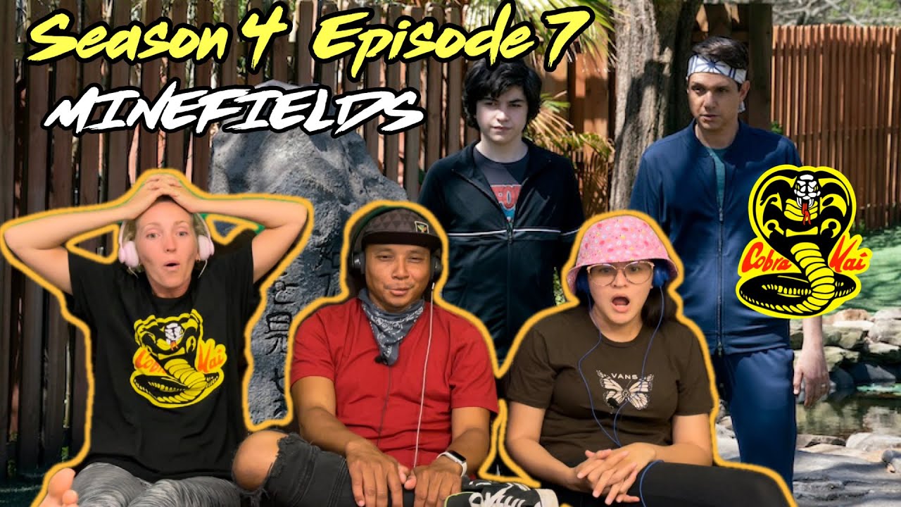 COBRA KAI 4x07 - Минные поля | Реакция!
