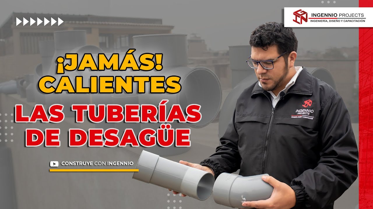 CORRECTA INSTALACIÓN DE TUBERÍAS DE DESAGUE 😎💪