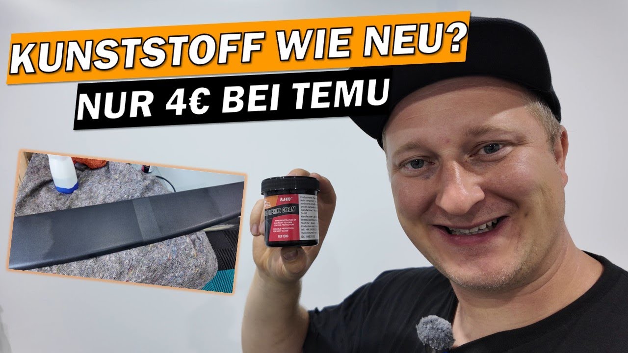 📢 WENN DU KUNSTSTOFFPFLEGE FÜR 4 EURO BEI TEMU KAUFST....bis zu 3 Jahre Standzeit? 😳