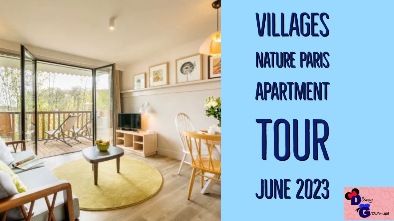 Room Tour Premium 2 Bedroomed Apartment Villages Nature @CenterParcs.eu @DisneylandParis 2023