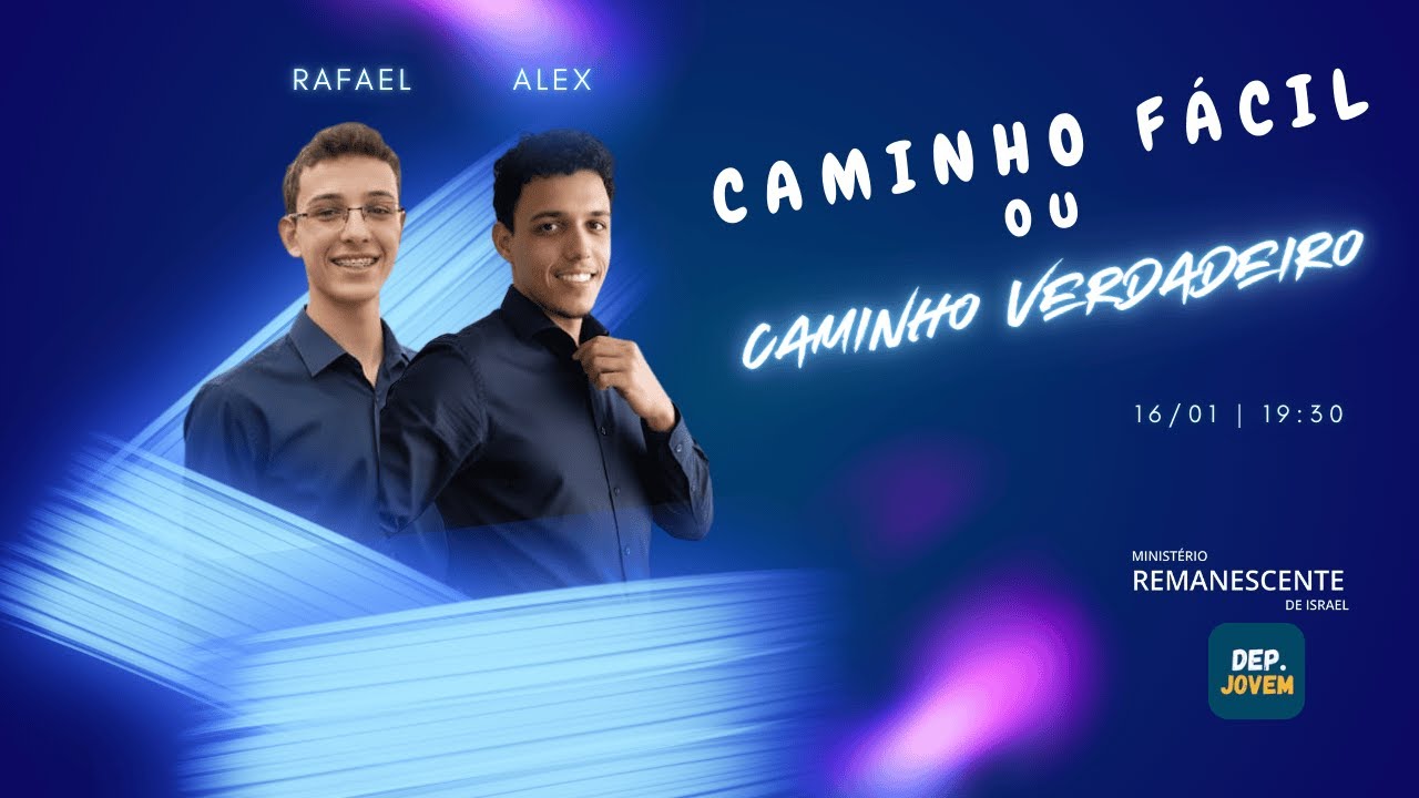 🔴 Série: Emoção e Razão. Tema: O Caminho Fácil ou Caminho Verdadeiro?