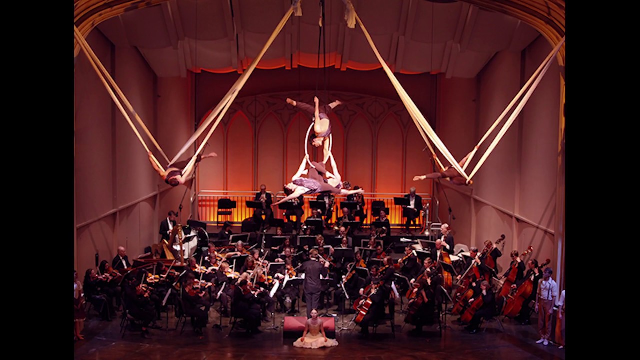 Frequent Flyers Aerial Dance performs with the Boulder Philharmonic - Nov. 2, 2013
