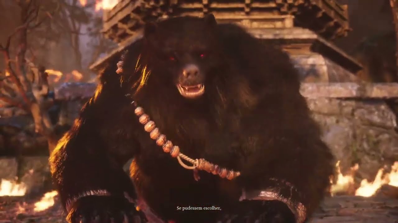 Black Myth Wukong parte 7: Ursão Preto.
