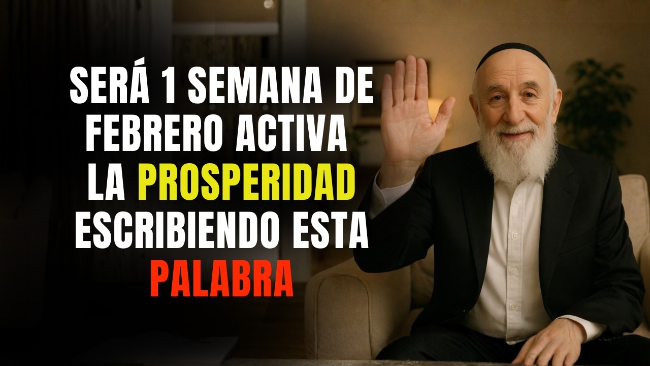 Escribe esta palabra en tu mano derecha del 2 al 7 de febrero y observa cómo la prosperidad llega ya