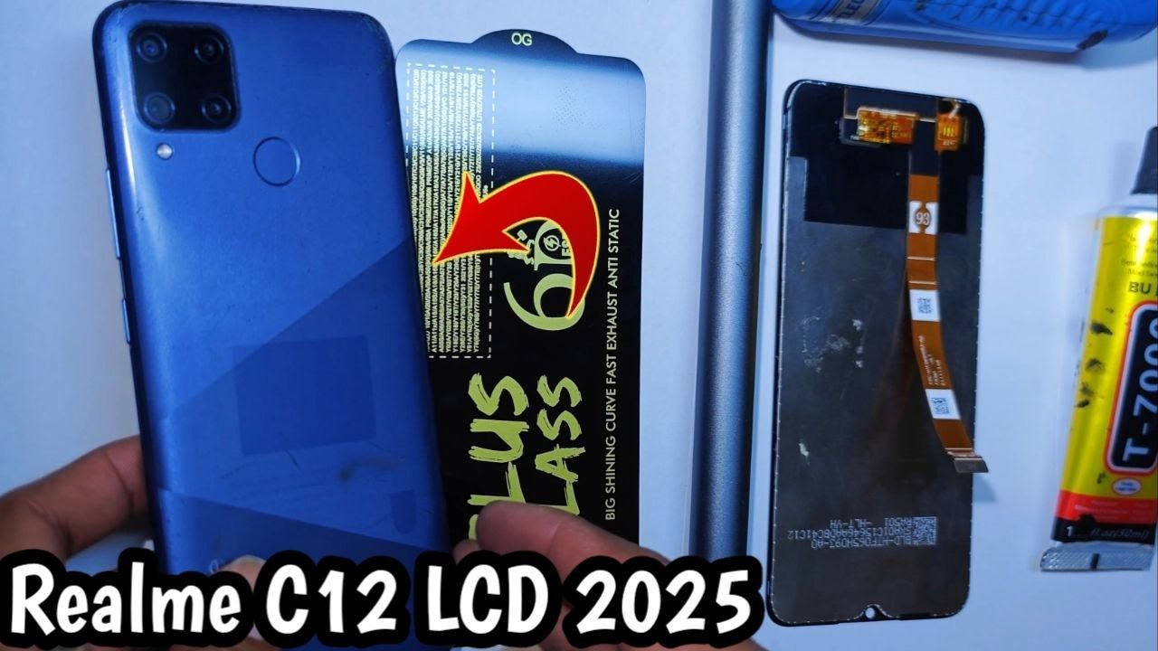 The Best way Realme C12 LCD Replacement  How to replacement LCD