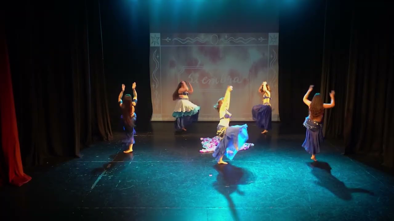 04 Bellydance con velos | Bolero Árabe | Las Caderas No Mienten