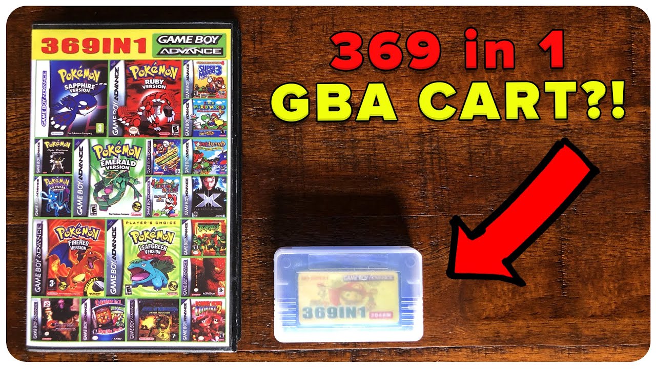 369 in 1 GBA Game Cartridge in 2020??