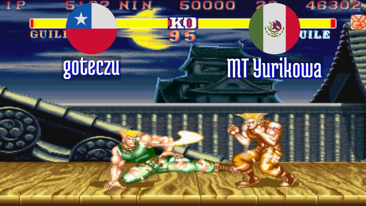 FT3 @sf2ce: goteczu (CL) vs MT Yurikowa (MX) [Street Fighter II Champion Edition Fightcade] Mar 11