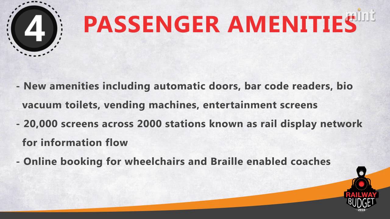 Rail Budget 2016 | Key takeaways