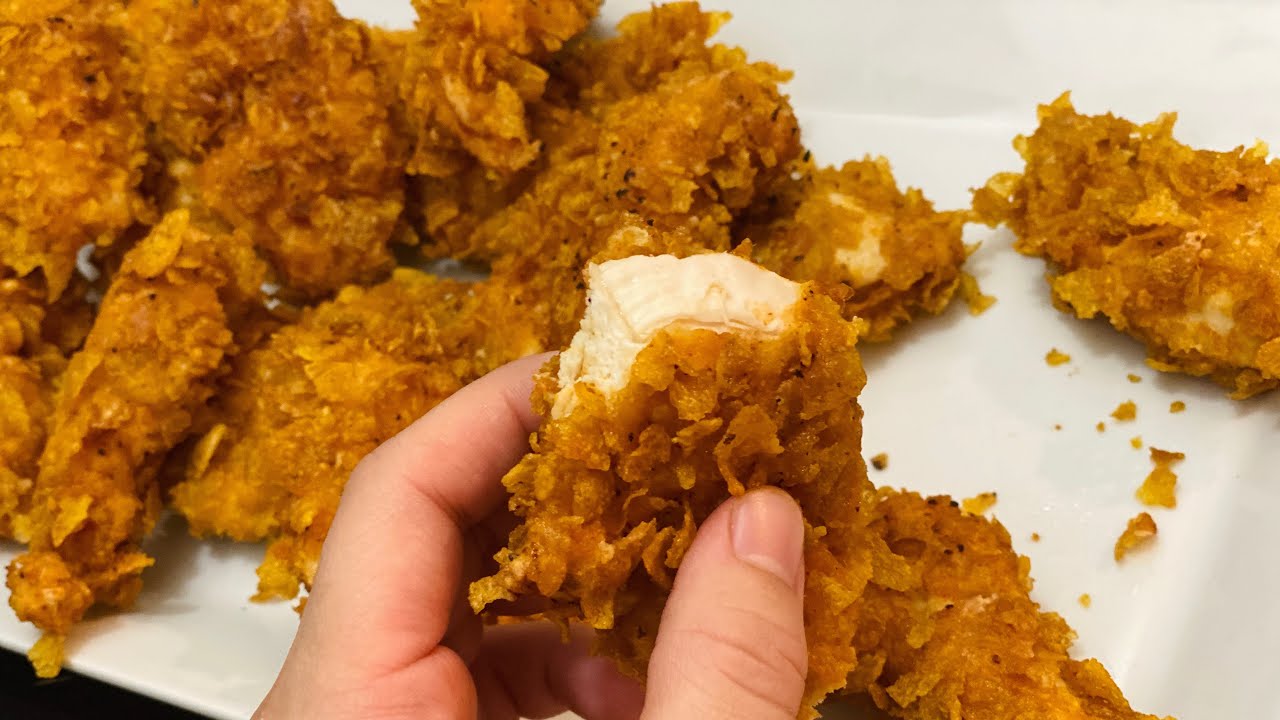 TENDERS DE POULET CROUSTILLANTS STYLE KFC AVEC MA PETITE TOUCHE SECRÈTE. Deli Cuisine