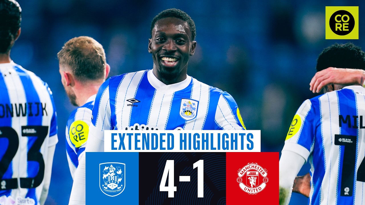 EXTENDED HIGHLIGHTS | Huddersfield Town 4-1 Manchester United U21