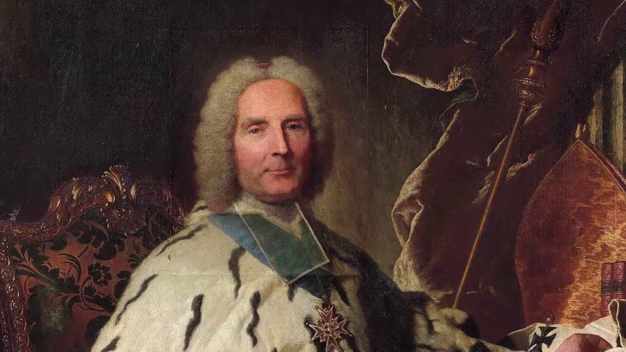 Nettoyage d'un tableau de Hyacinthe Rigaud, Portrait d'Henri-Oswald de La Tour d'Auvergne