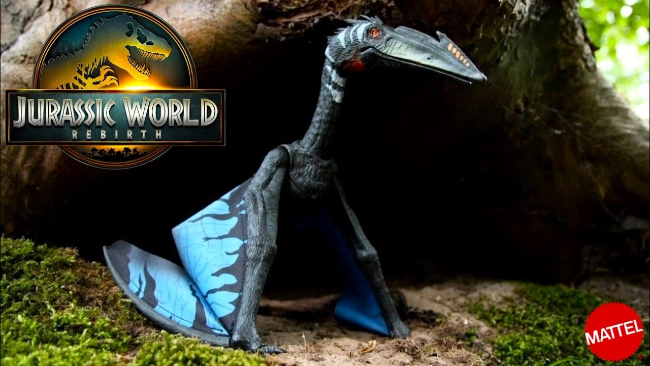 Aerial Ambush Quetzalcoatlus Jurassic World Rebirth Mattel