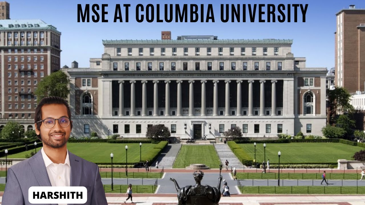 E06 Masters with Harshith - MS in Management Science and Engineering (MSE) with Sneha (Columbia)