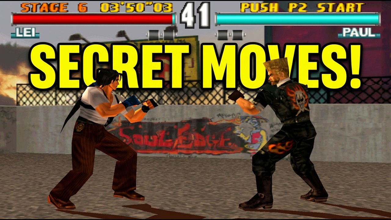 Tekken 3 Lei | DEADLY Secret Moves Destroy Everyone! [4K]