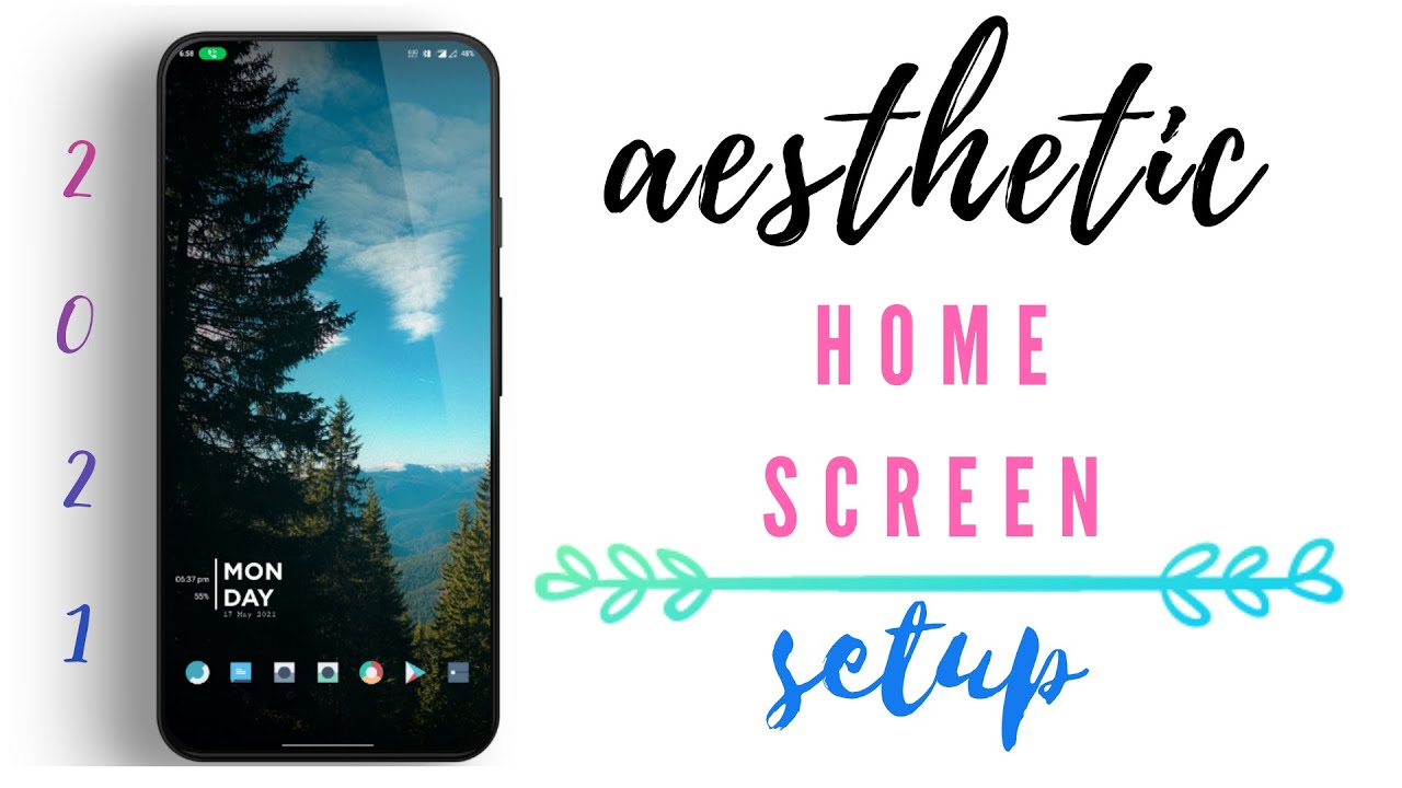 Aesthetic Android Customization 🔥🔥 | Minimal Homescreen Setup 2021