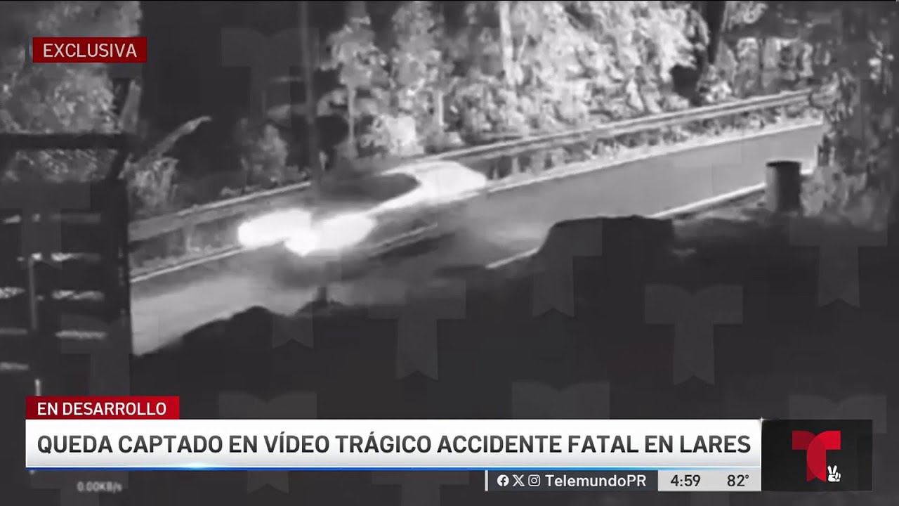 Captado en video: motociclista muere en accidente en el que estuvo involucrado su hijo