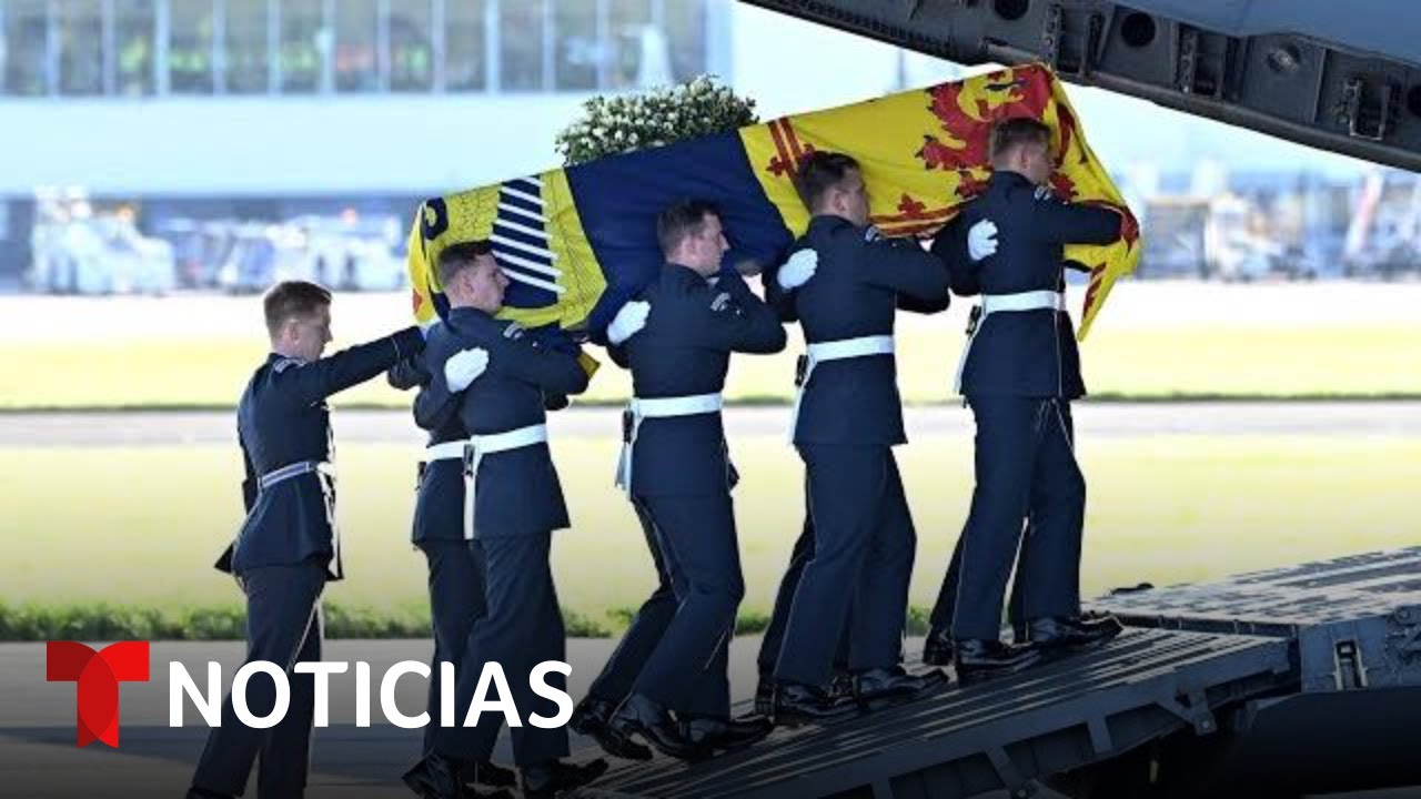 El féretro de la reina Isabel II llega a Londres