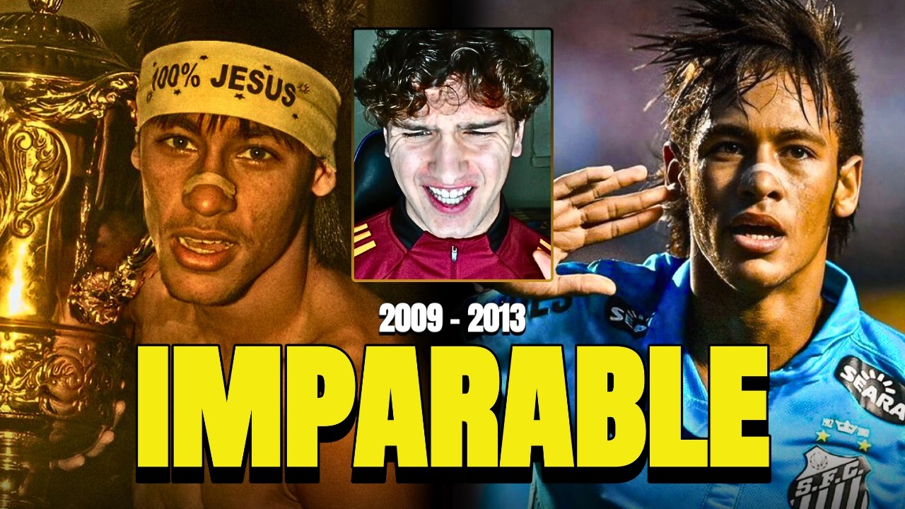 ASÍ NACIÓ LA LEYENDA | REACCIONANDO A NEYMAR JUNIOR EN EL SANTOS (2009 - 2013)