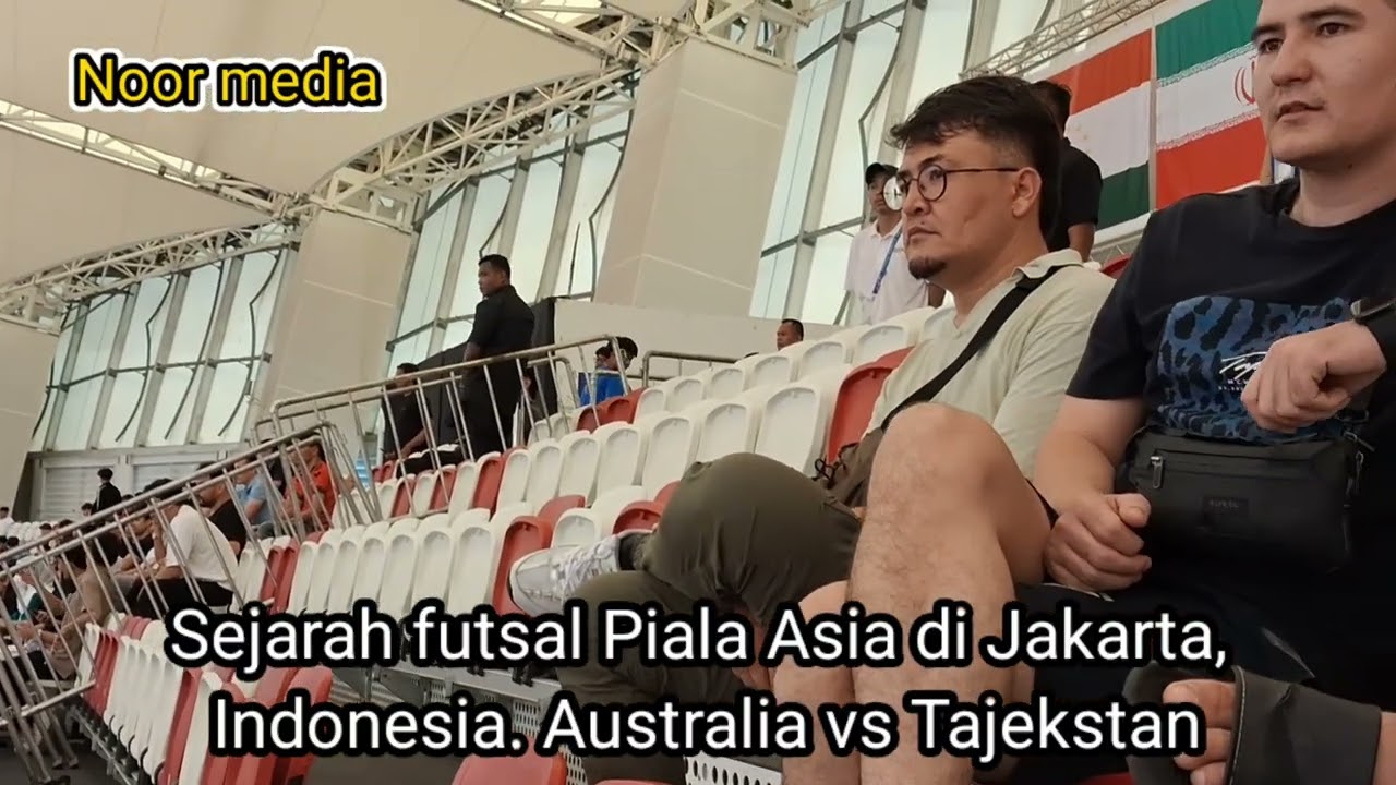 تاریخچه فوتسال جام ملت‌های آسیا در جاکارتا، اندونزی. استرالیا در تاجیکستان Australia vs Tajekestan 