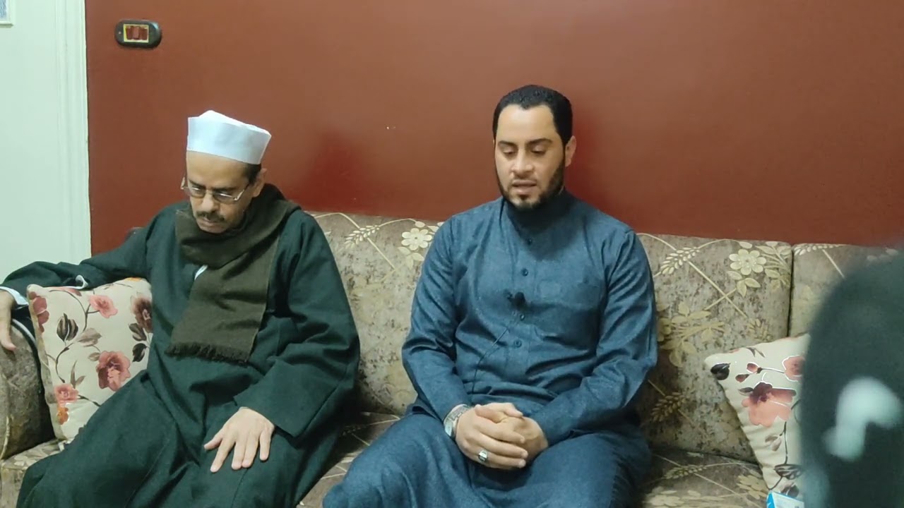 إجازة القراءات العشر للشيخ عبدالرحمن علام على شيخه فضيلة الشيخ محمد حسين عضو لجنة مراجعة المصحف