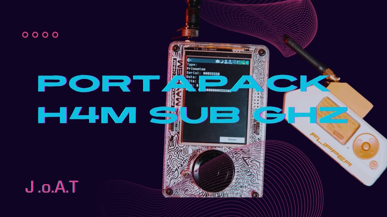 PortaPack H4M Exploring Sub GHz