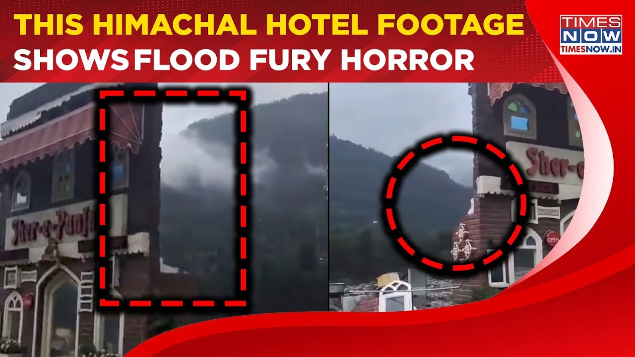 Himachal Flood Horror: Hotels, Roads Washed Away, Watch Shocking Scenes Before Planning Manali Trip