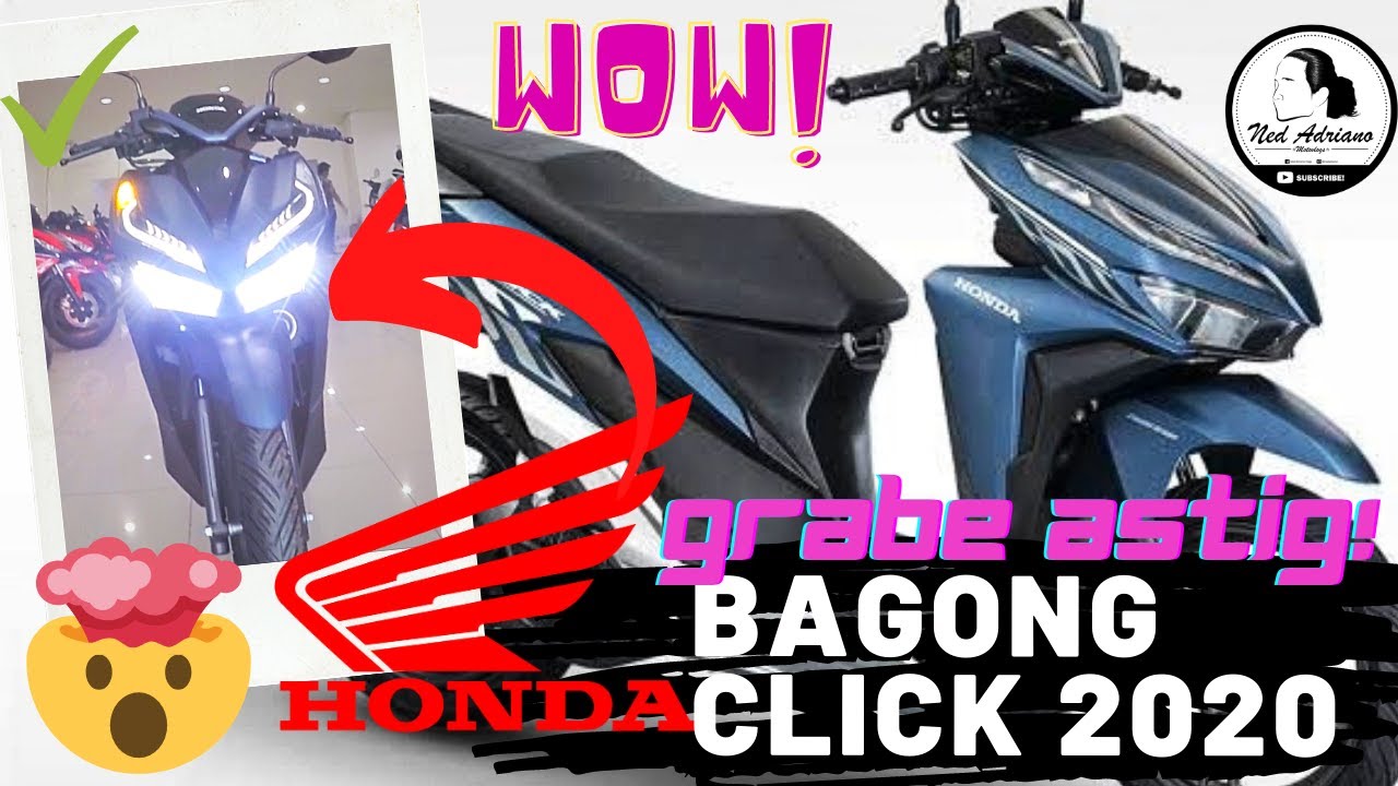 Finally! Ang Bagong Honda Click 150i 2020 ( Game Changer) | SEC Helmet Windstorm V2 Quick Unboxing
