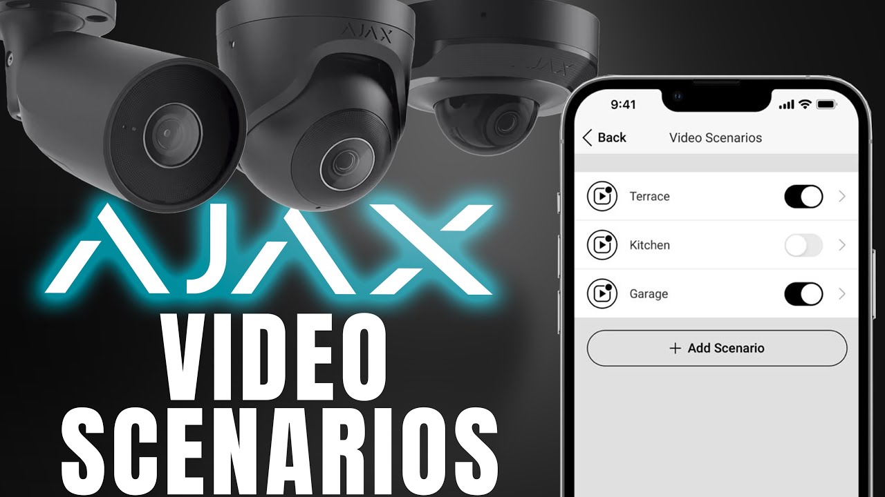 How to Set Up Video Scenarios in the Ajax Security Systems App / Step-by-Step Guide