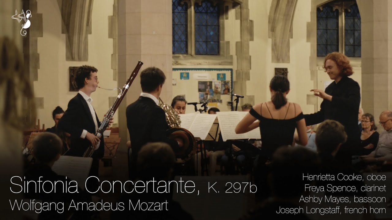 Sinfonia Concertante for Winds in Eb K. 297b | Mozart | The Watford 'Youth' Sinfonia